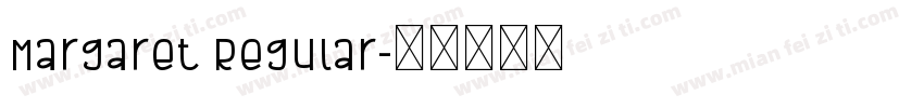 Margaret Regular字体转换